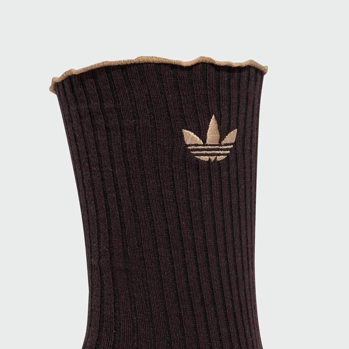아디다스(ADIDAS) 러플 크루 삭스 2켤레 - 매직베이지:아우라커피 / KR4220