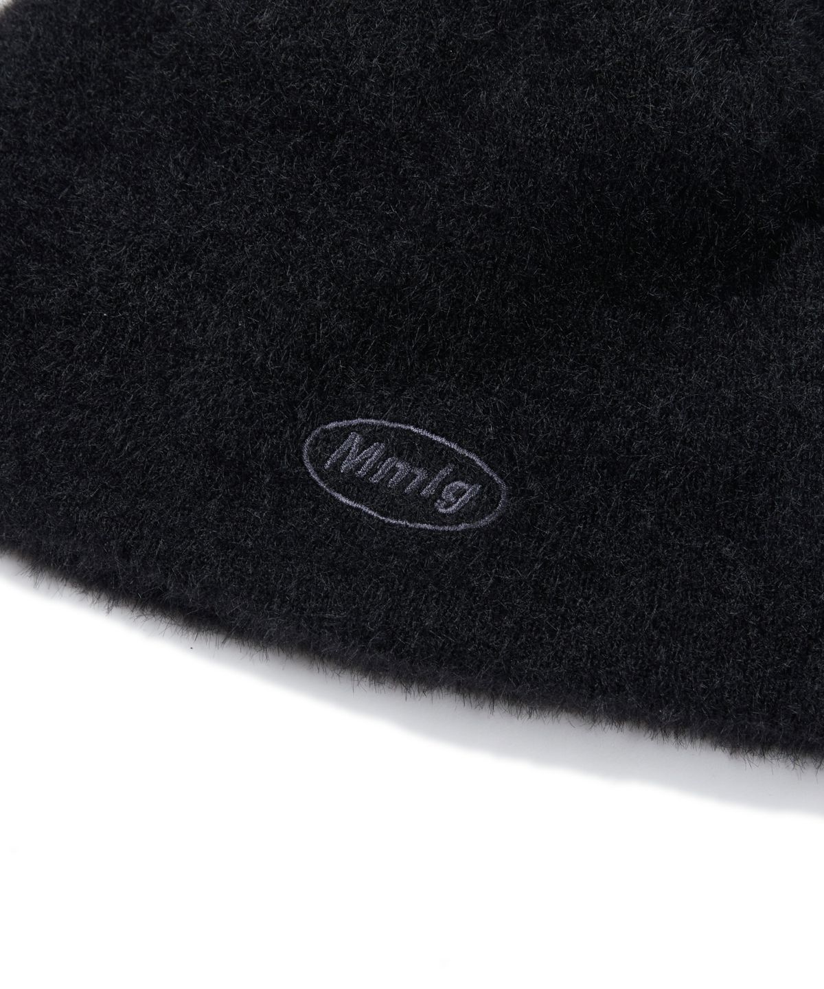 엠엠엘지(MMLG) SOFT MIST KNIT BEANIE (BLACK)