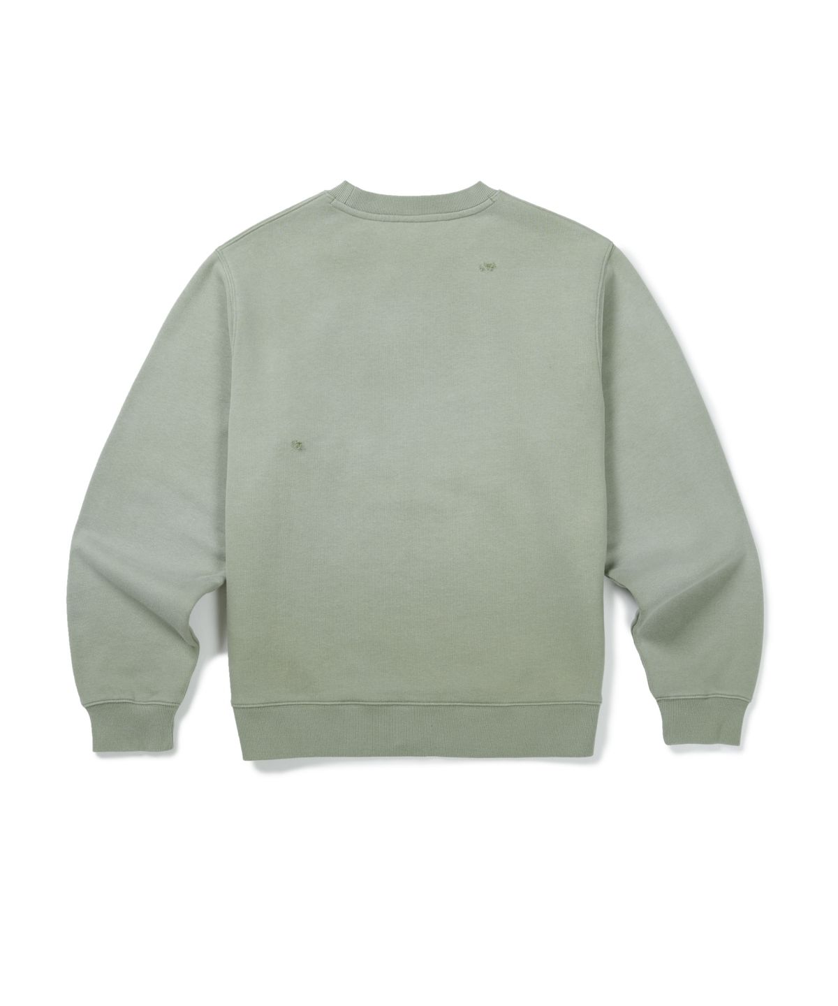엠엠엘지(MMLG) DISTRESSED VARSITY SWEAT (GREEN)