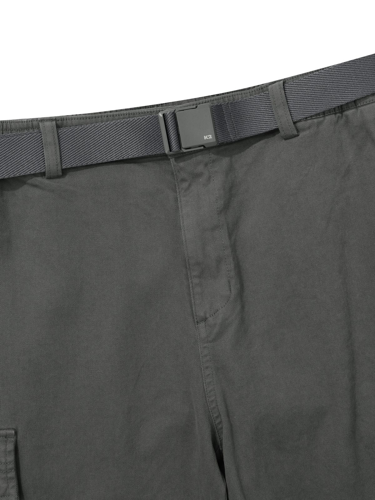 케이투(K2) FOR:REST 가먼트다잉 카고 팬츠_WARM GREY_KMU263512L