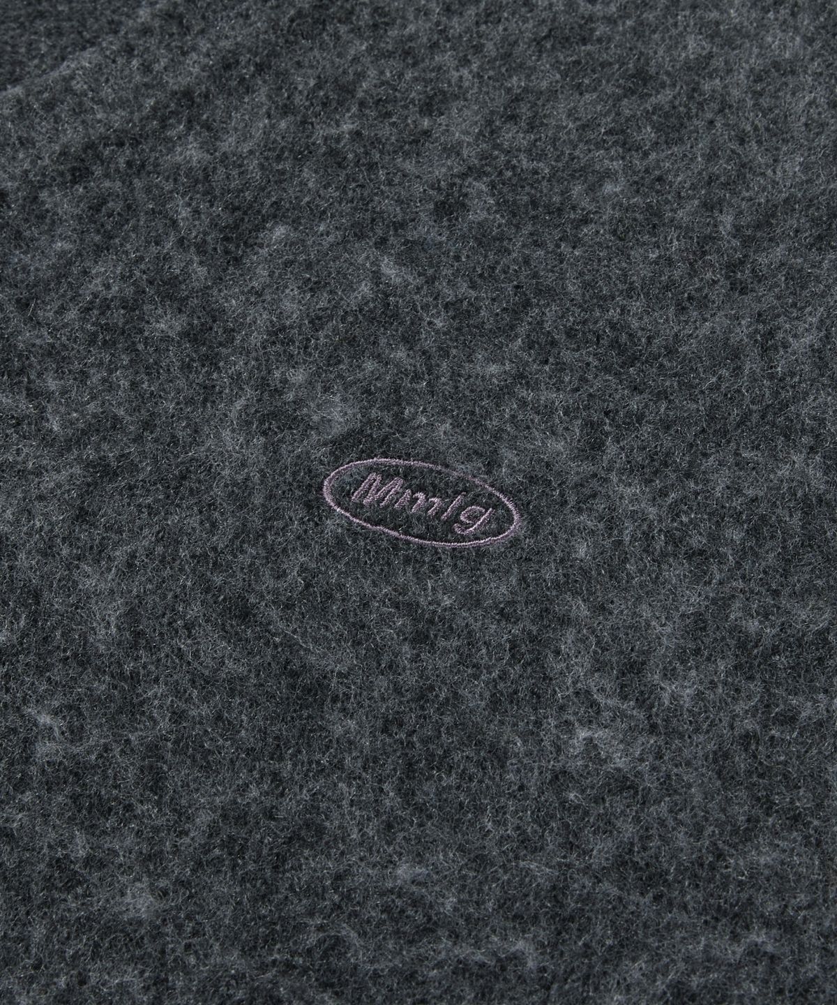 엠엠엘지(MMLG) SUNDAY V-NECK KNIT (CHARCOAL)