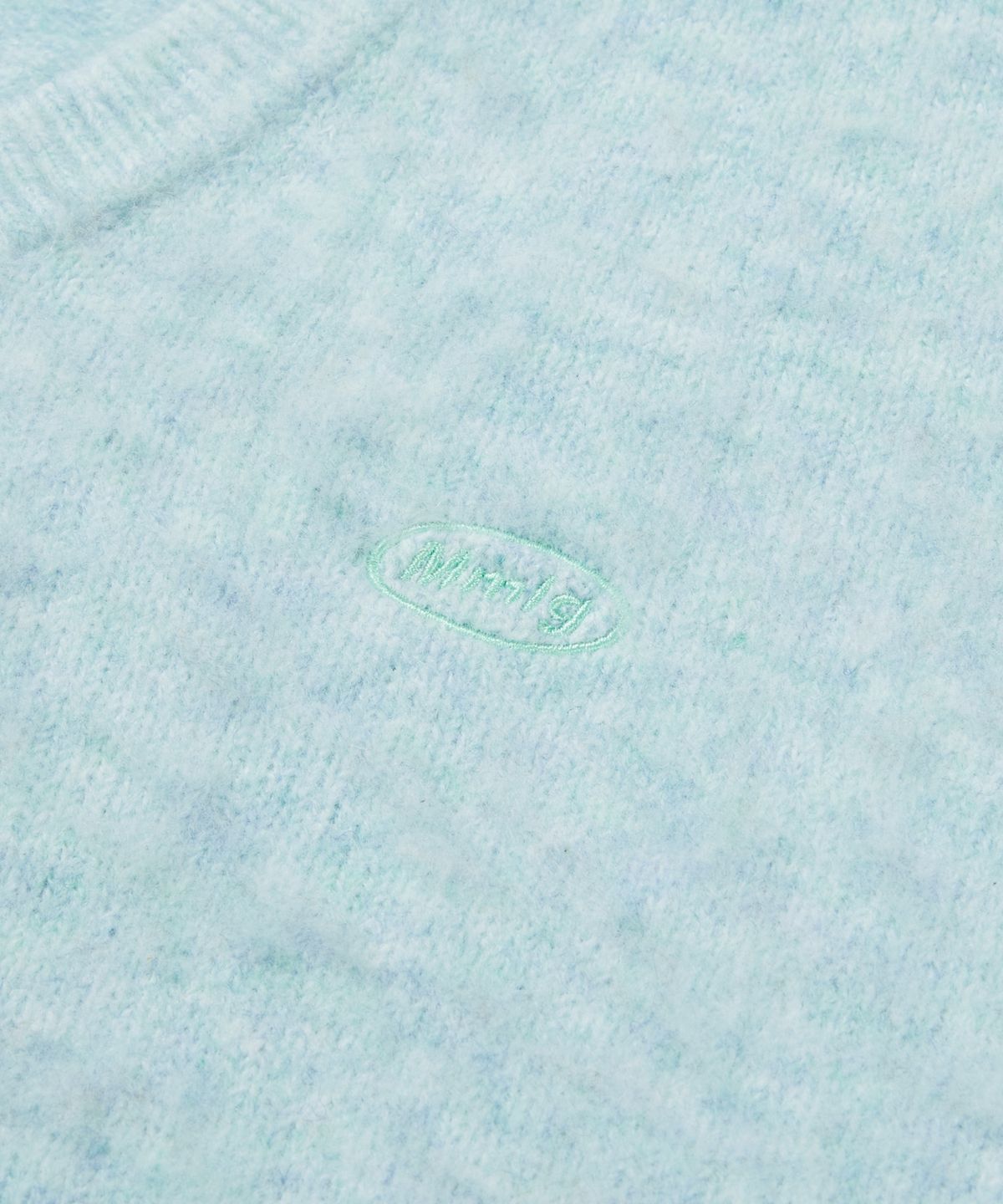 엠엠엘지(MMLG) SUNDAY V-NECK KNIT (SKY BLUE)