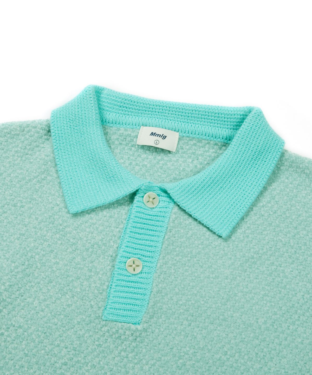 엠엠엘지(MMLG) HALO COLLAR KNIT (GREEN)