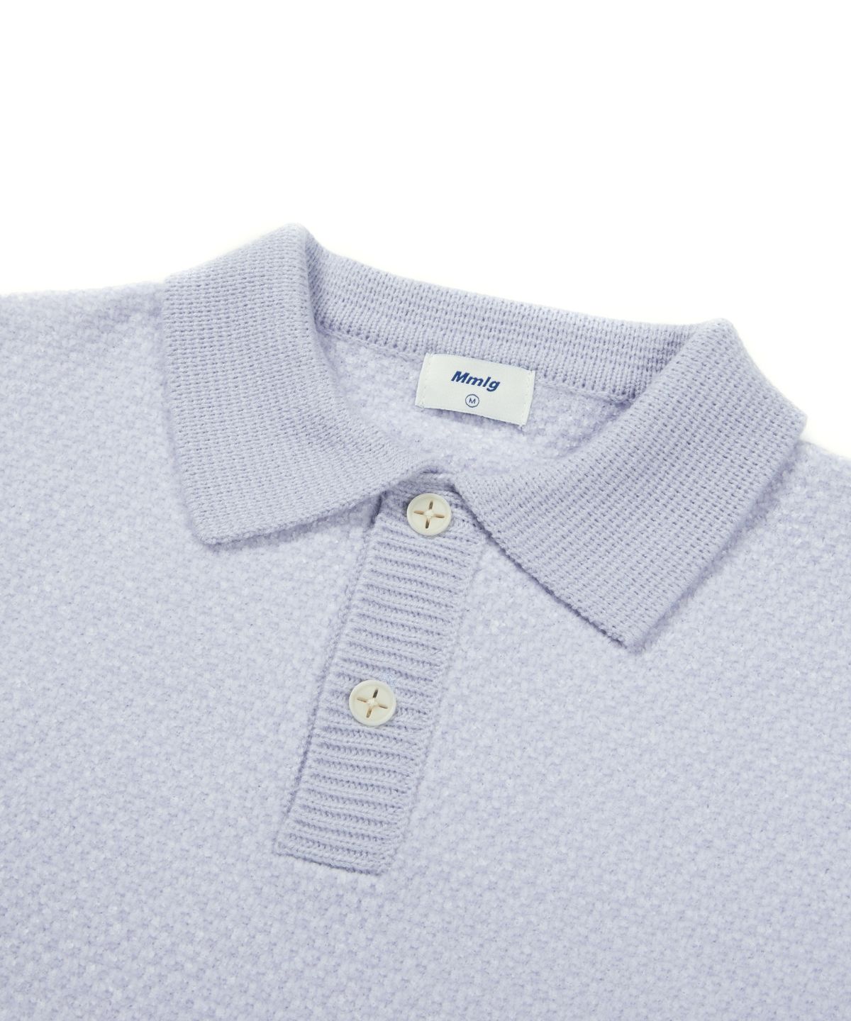 엠엠엘지(MMLG) HALO COLLAR KNIT (PURPLE)