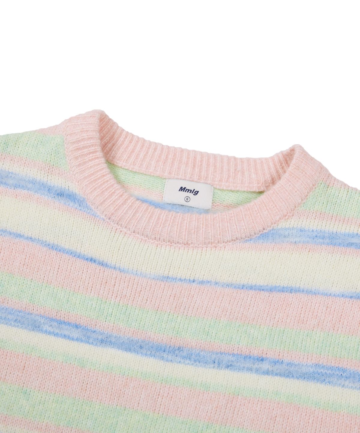 엠엠엘지(MMLG) PALETTE STRIPE KNIT (PINK)