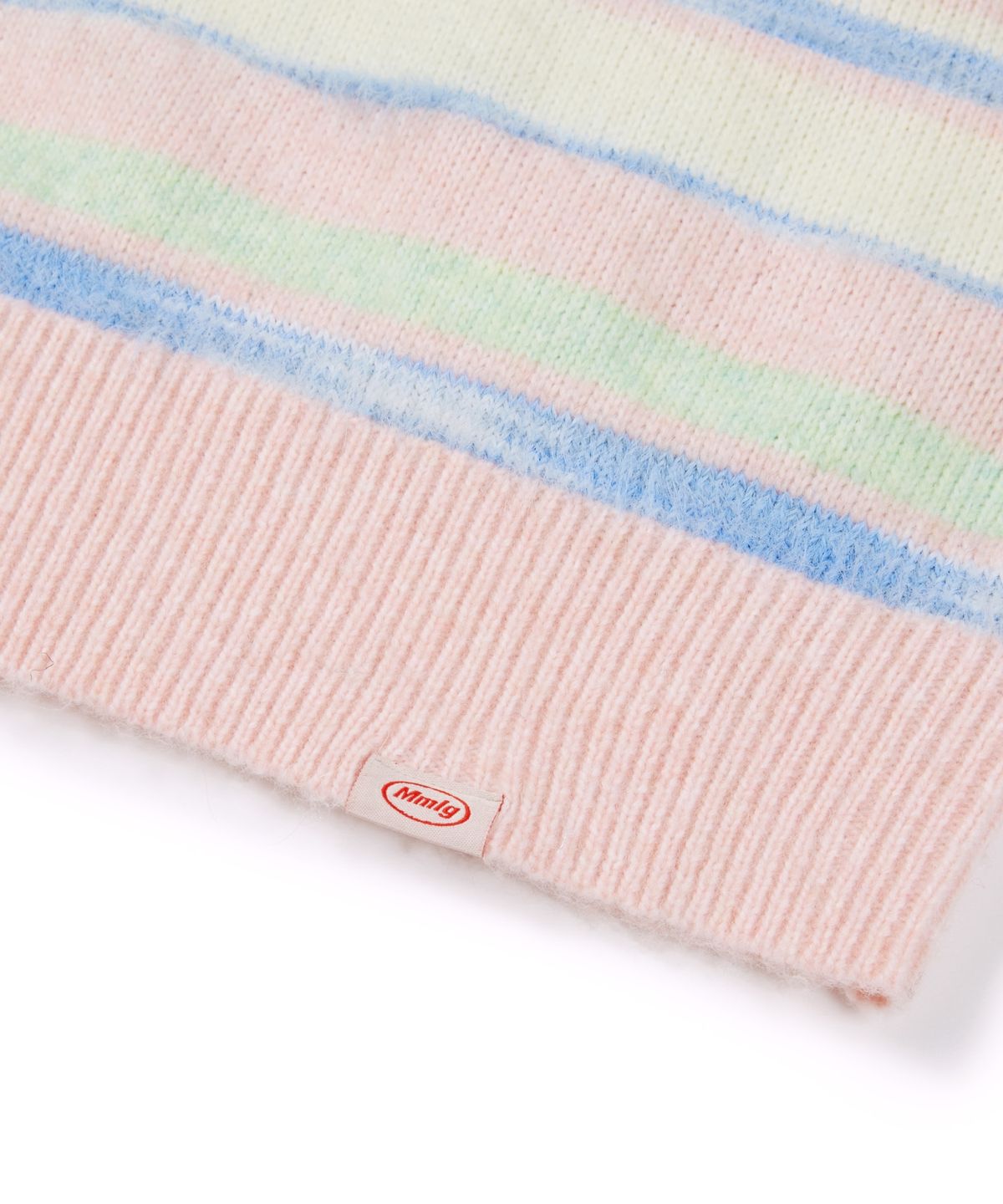 엠엠엘지(MMLG) PALETTE STRIPE KNIT (PINK)