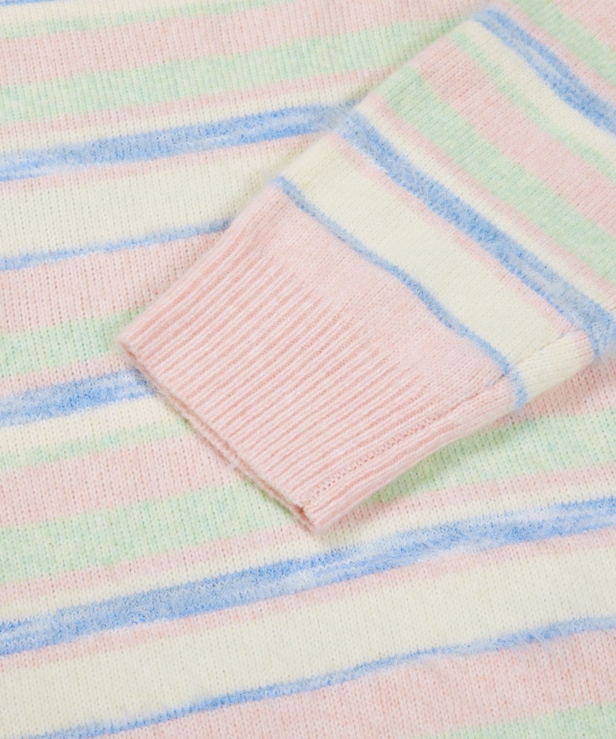 엠엠엘지(MMLG) PALETTE STRIPE KNIT (PINK)