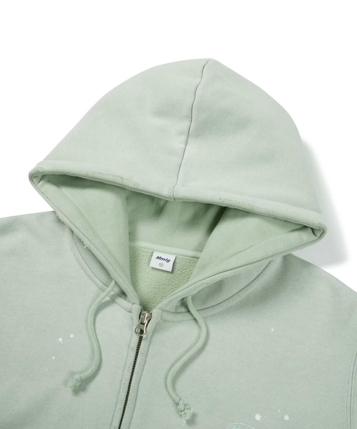 엠엠엘지(MMLG) DYED WORKSHOP HOOD ZIPUP (GREEN)