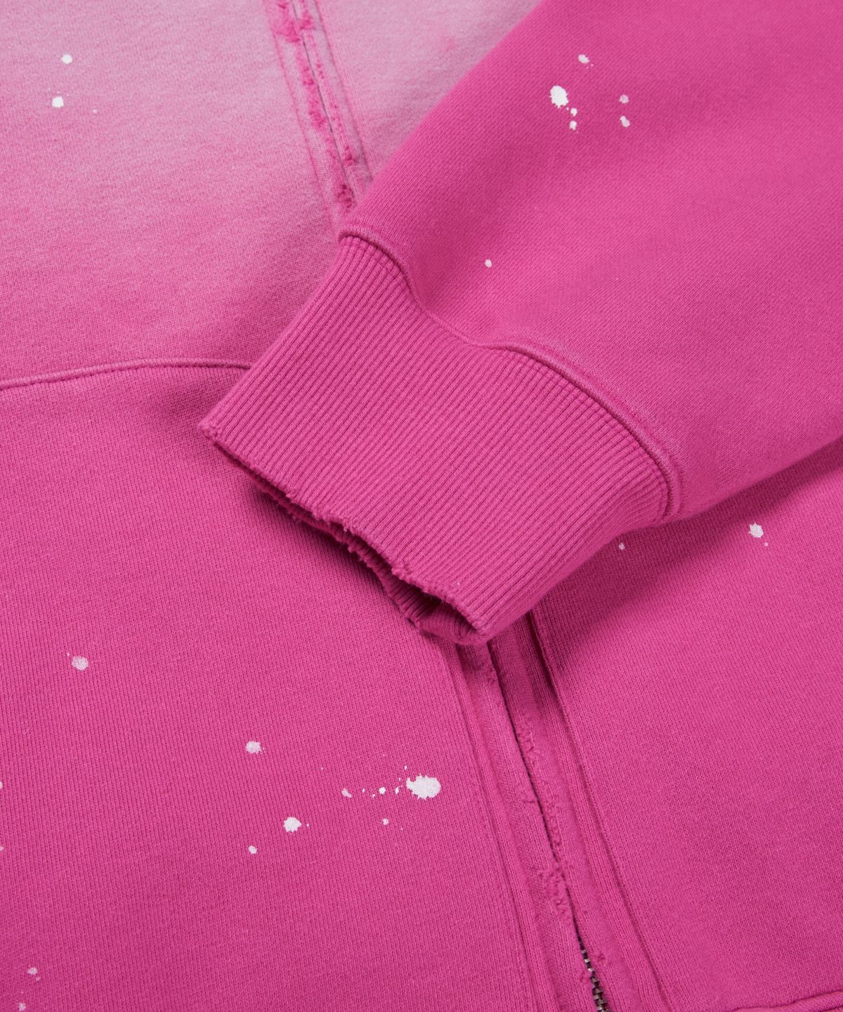 엠엠엘지(MMLG) DYED WORKSHOP HOOD ZIPUP (PINK)