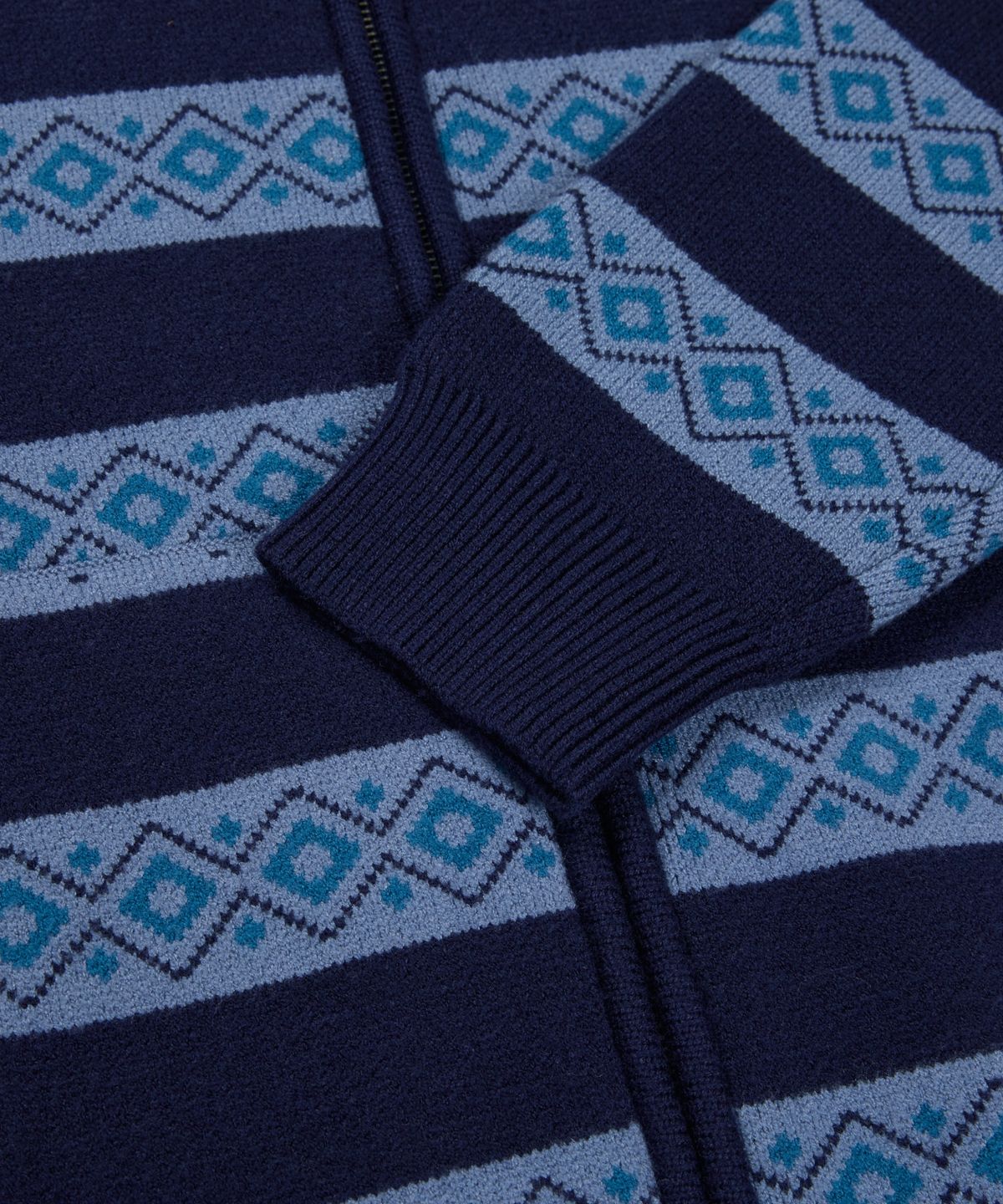 엠엠엘지(MMLG) ALPINE KNIT HOOD ZIPUP (NAVY)