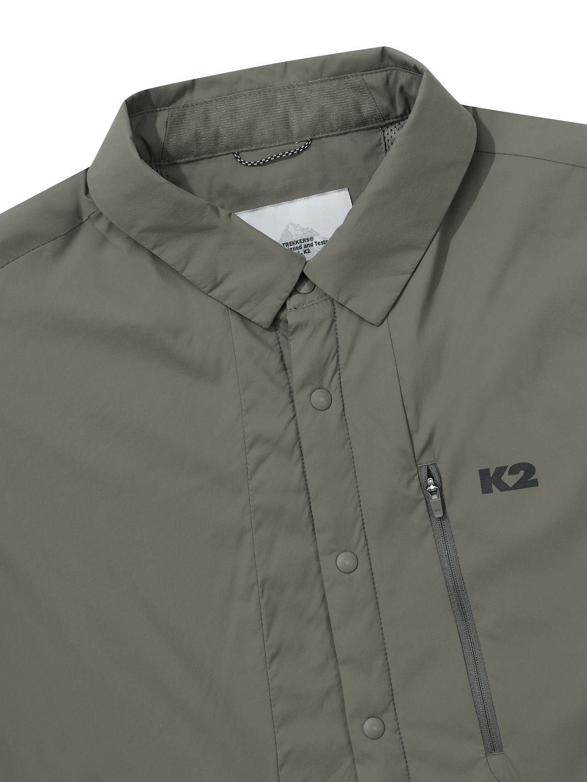 케이투(K2) KTR 웜코어 H-WEB 셔츠_DARK KHAKI GREY_KMU264111T