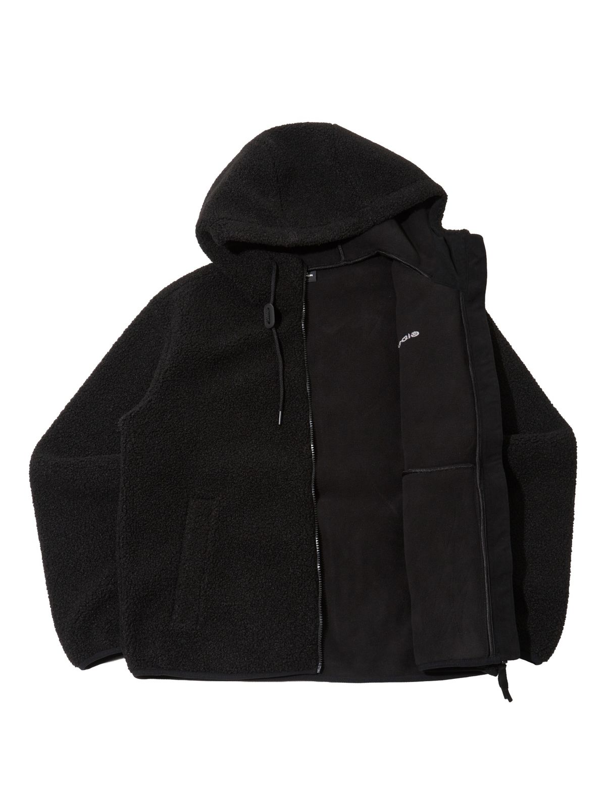 아이더(EIDER) HUG (허그) 남성 본딩 플리스 후드 자켓_Black_DMU26147Z1