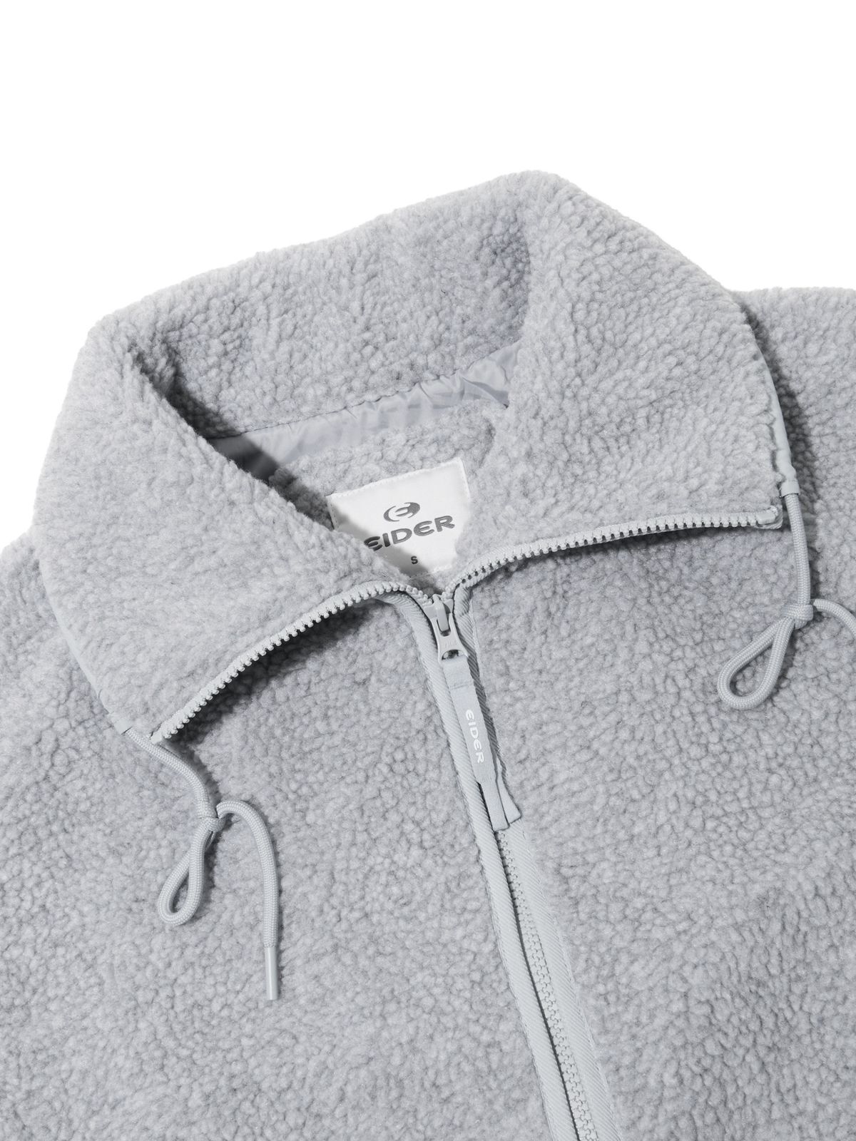 아이더(EIDER) HUG (허그) 여성 플라워 플리스 자켓_Melange GREY_DWU26150MH