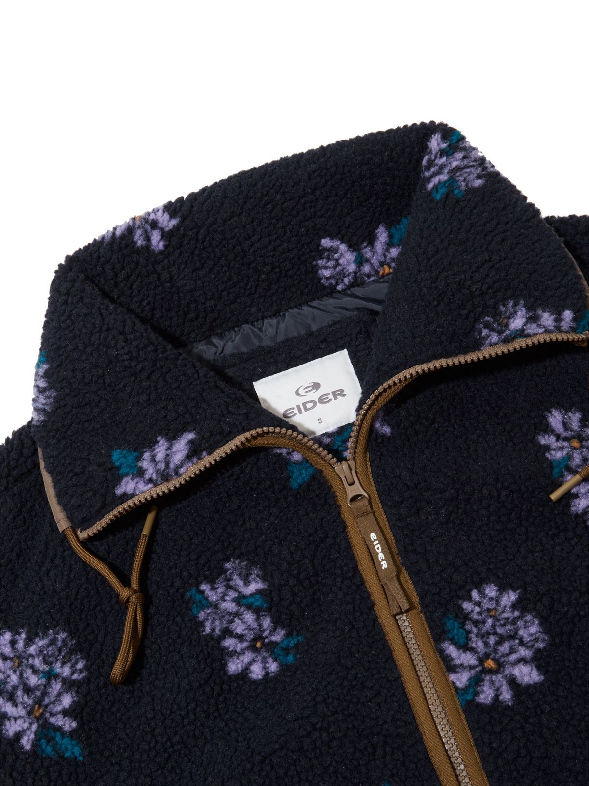 아이더(EIDER) HUG (허그) 여성 플라워 플리스 자켓_Dark Navy_DWU26150N9