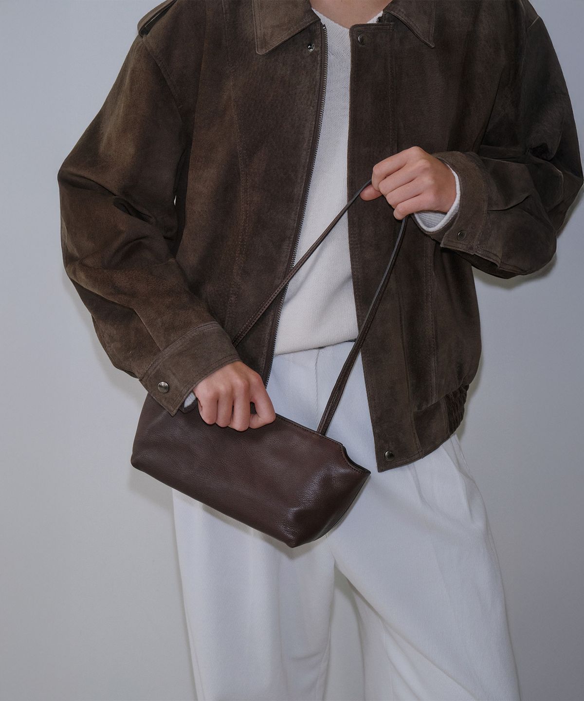 가더(GARDER) Eua Shoulder Bag (Brown)