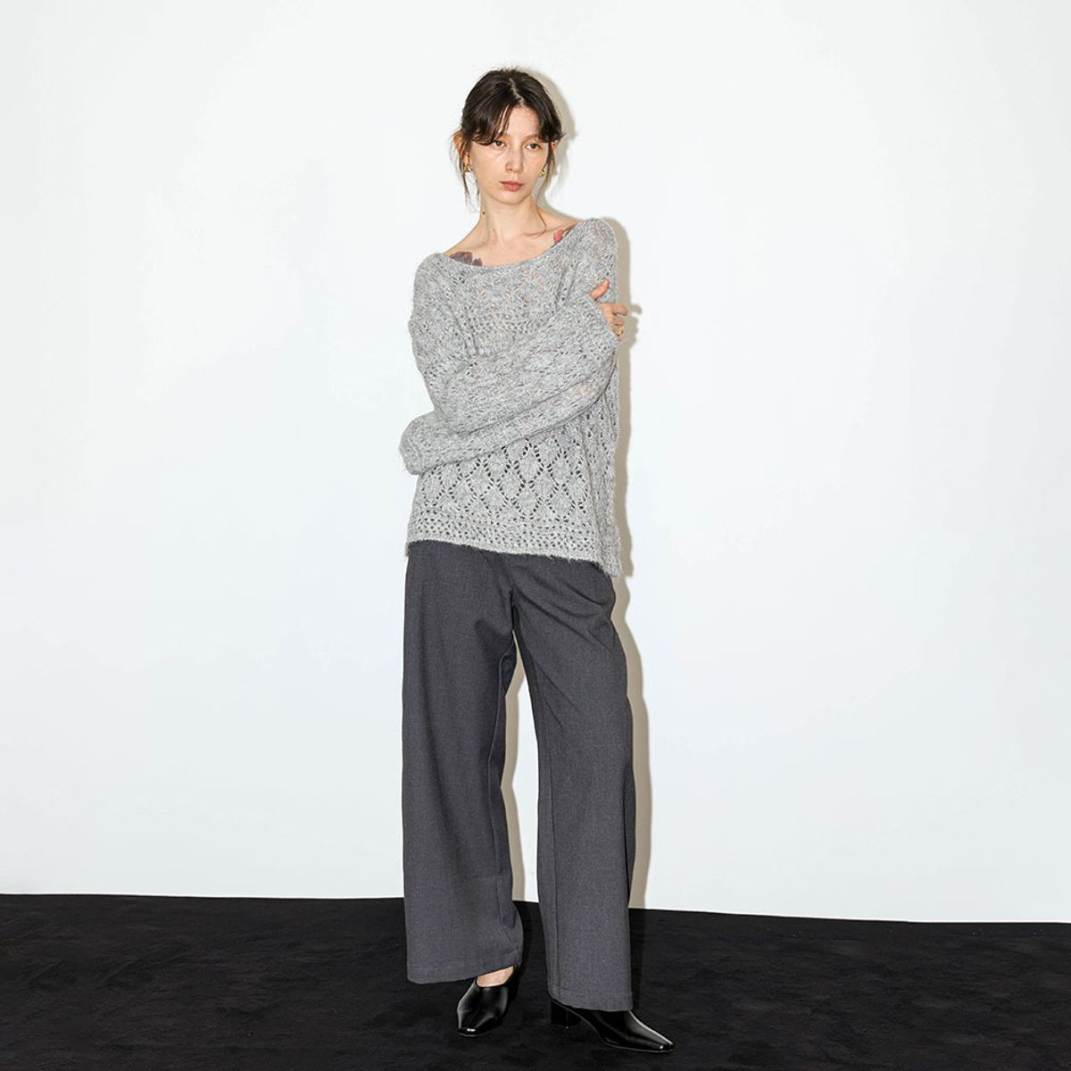 웬스데이딜라잇(WEDNESDAY DELIGHT) WD_Tailored wide pants