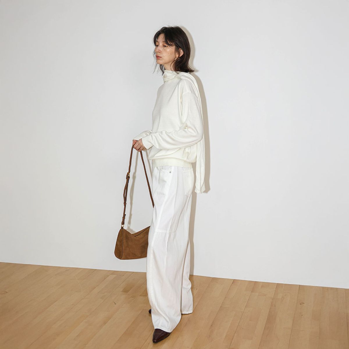 웬스데이딜라잇(WEDNESDAY DELIGHT) WD_Draped volume pants