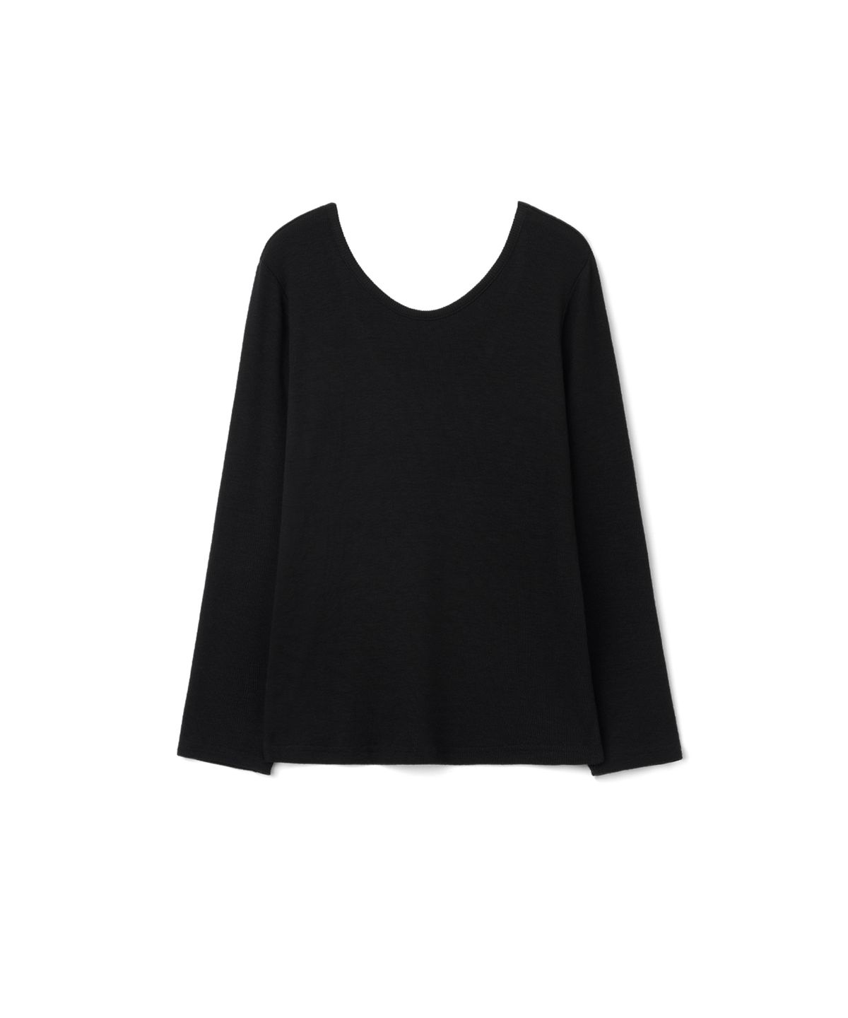 이요우아(IYOWUAH) Two-Way Long Sleeve, Black