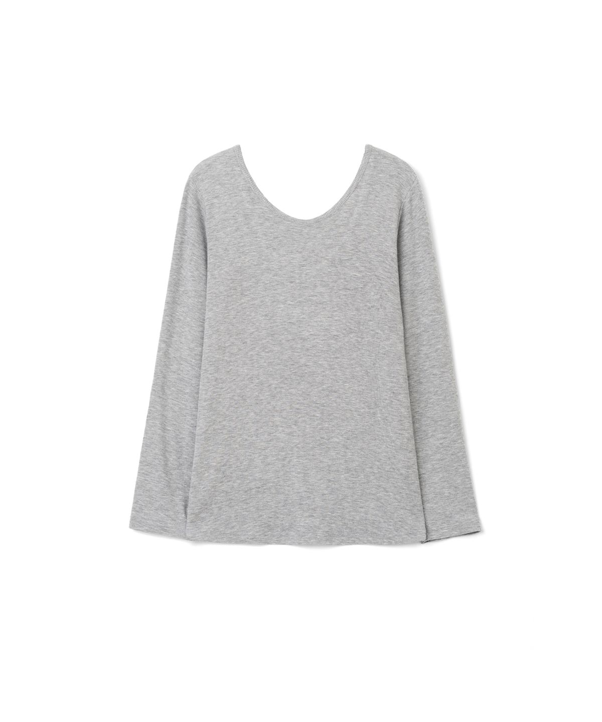 이요우아(IYOWUAH) Two-Way Long Sleeve, Grey