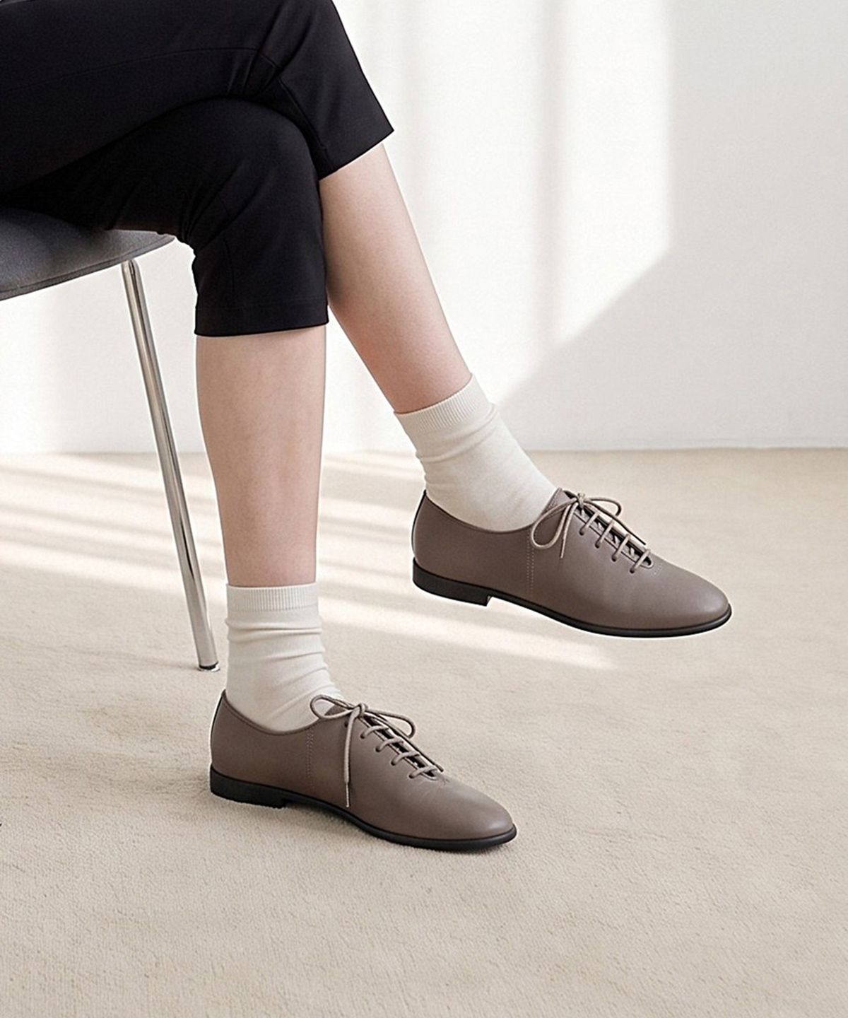 모이지(MOIJI) EO2649 Milo Lace-up loafer(2color)