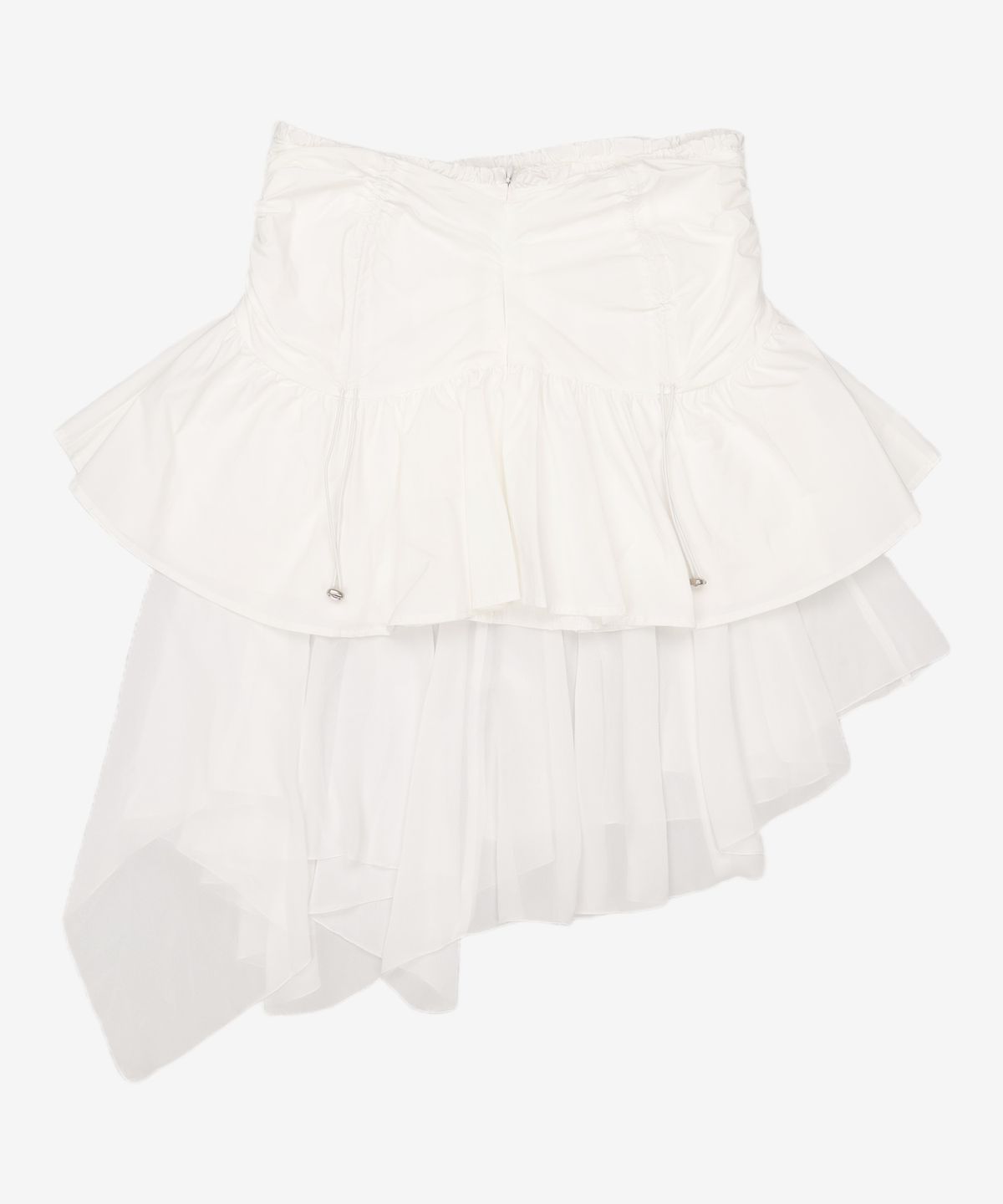 뚜오미오(TUOMIO) LAYERED CHIFFON SKIRT [WHITE] M