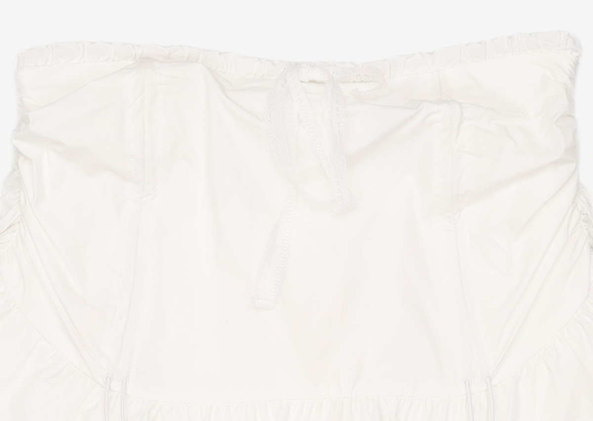 뚜오미오(TUOMIO) LAYERED CHIFFON SKIRT [WHITE] M