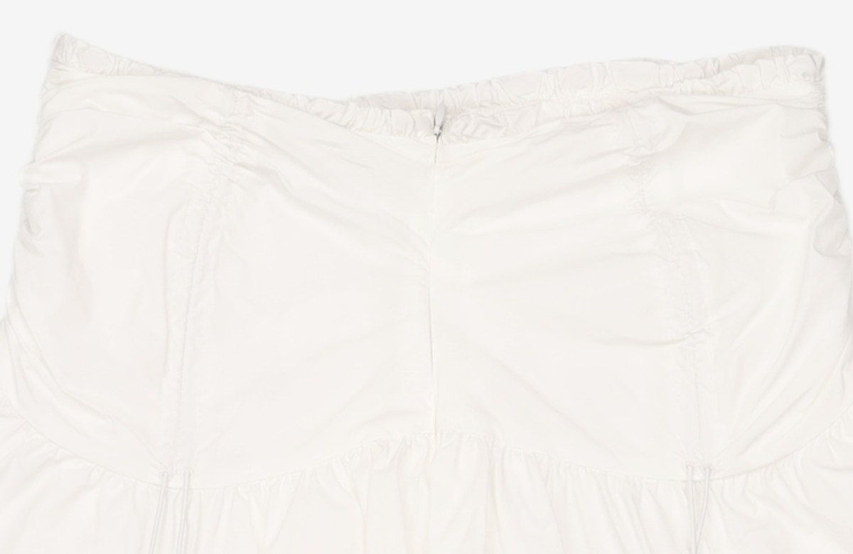 뚜오미오(TUOMIO) LAYERED CHIFFON SKIRT [WHITE] M