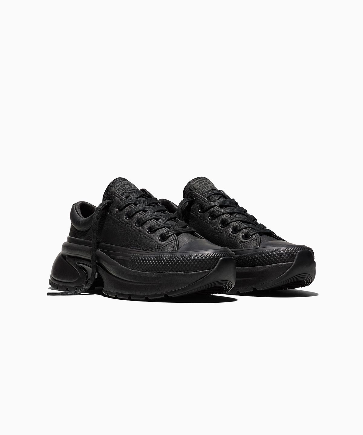 컨버스(CONVERSE) 런스타 크러쉬 레더 블랙 A20238C