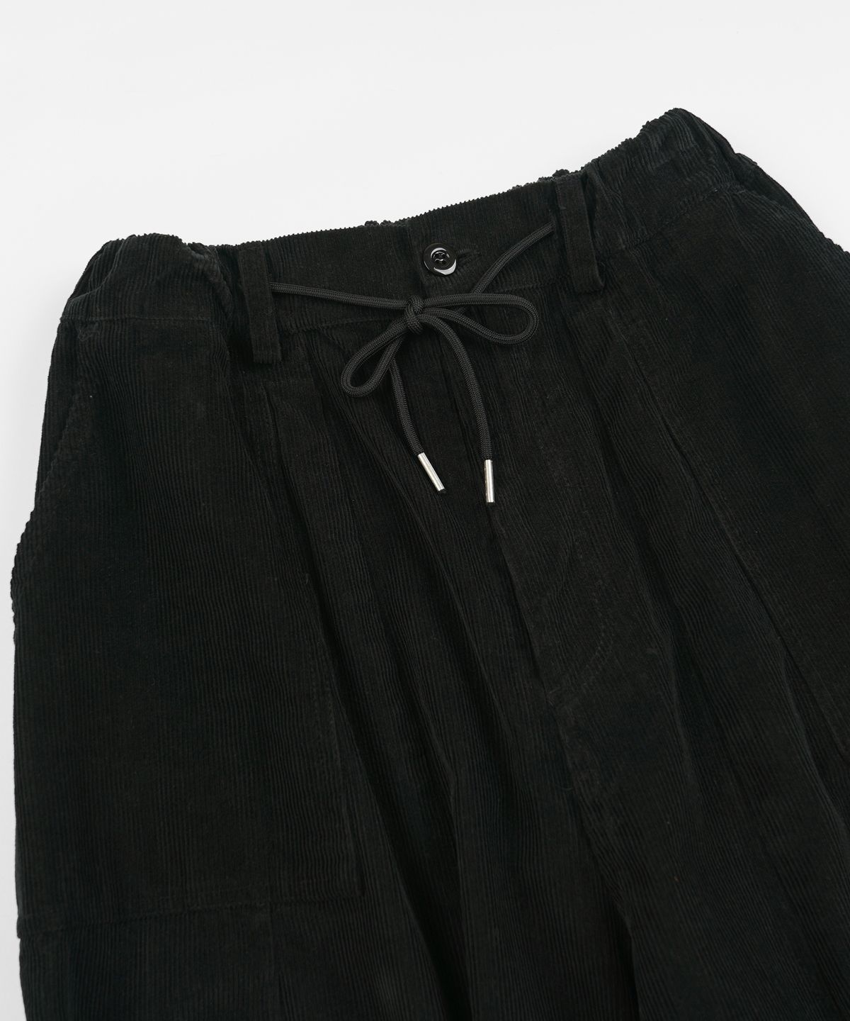 프리즘웍스(FRIZMWORKS) CORDUROY BALLOON PANTS _ BLACK