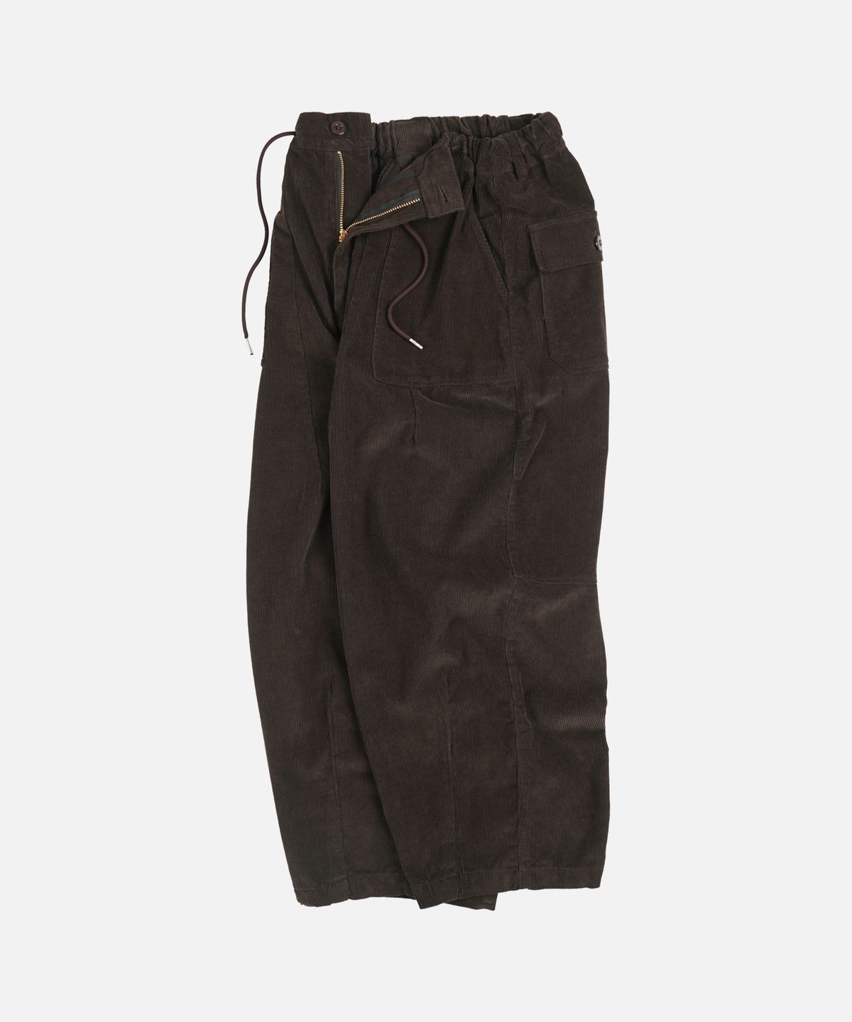 프리즘웍스(FRIZMWORKS) CORDUROY BALLOON PANTS _ BROWN