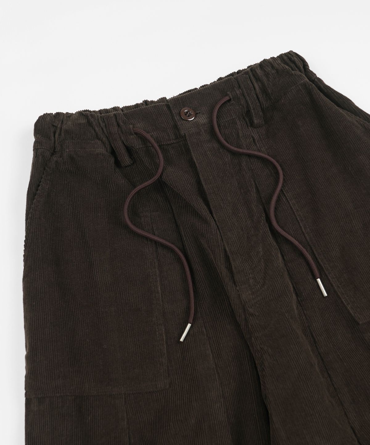 프리즘웍스(FRIZMWORKS) CORDUROY BALLOON PANTS _ BROWN