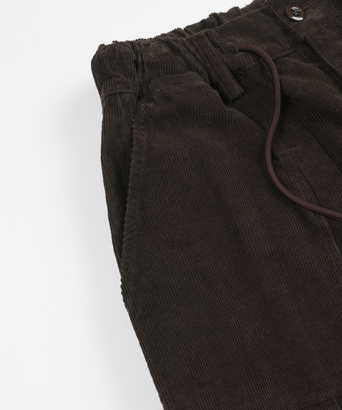 프리즘웍스(FRIZMWORKS) CORDUROY BALLOON PANTS _ BROWN
