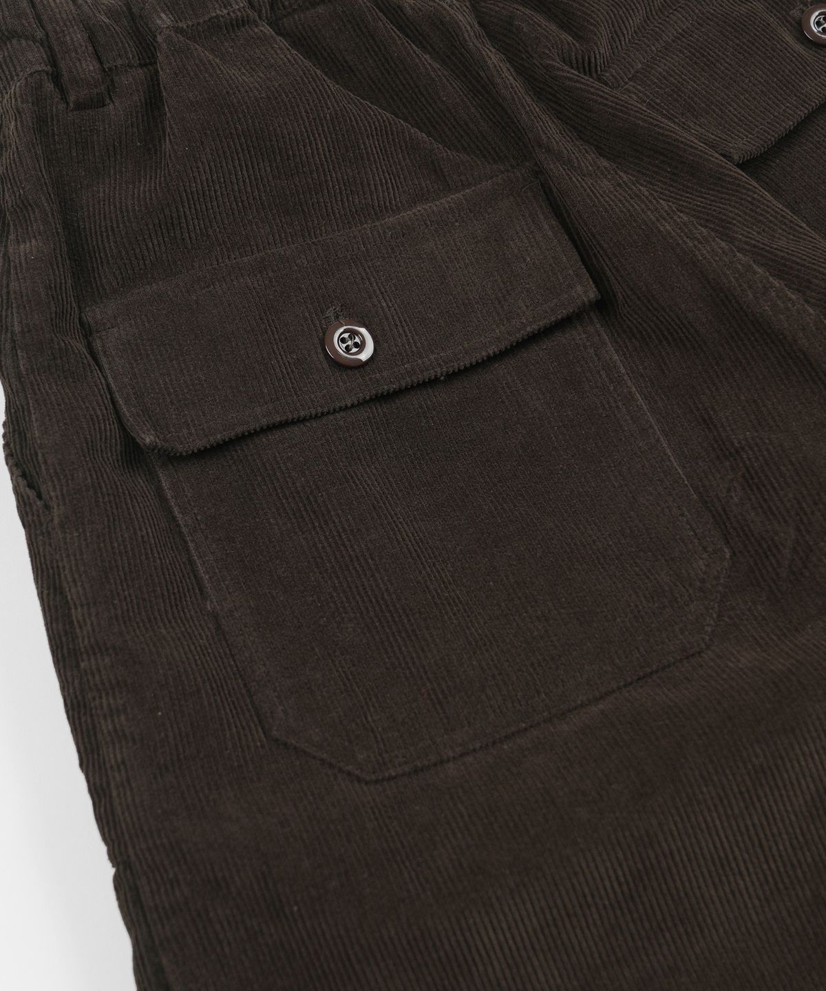 프리즘웍스(FRIZMWORKS) CORDUROY BALLOON PANTS _ BROWN