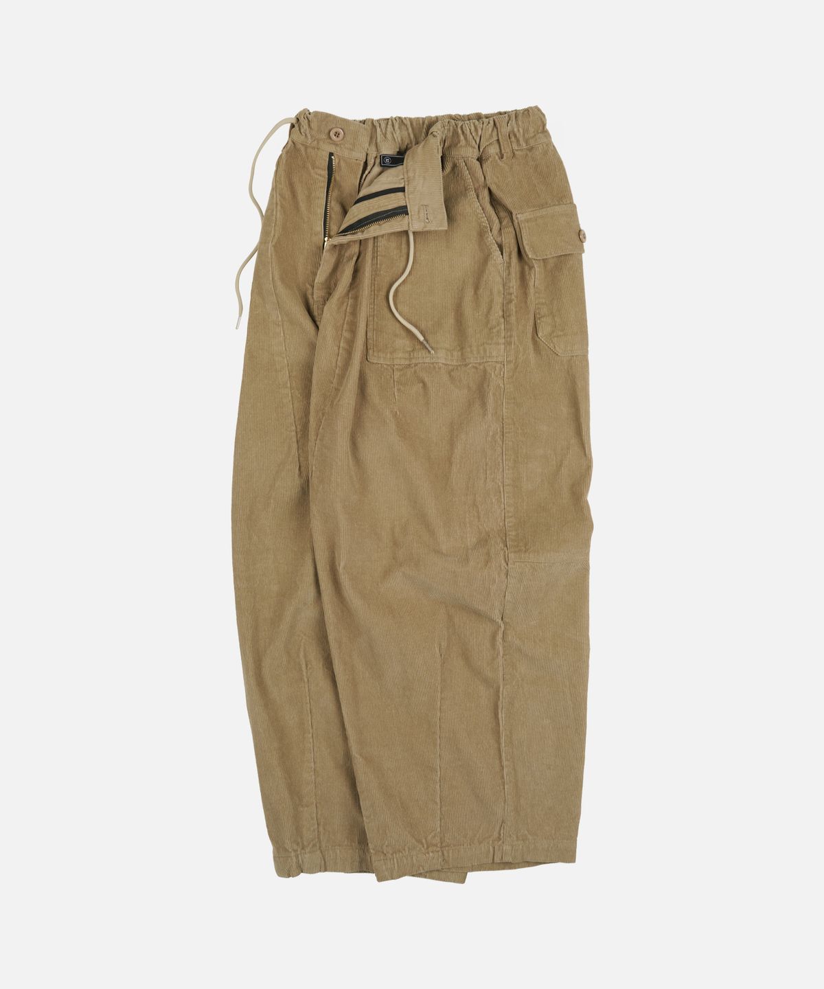 프리즘웍스(FRIZMWORKS) CORDUROY BALLOON PANTS _ BEIGE