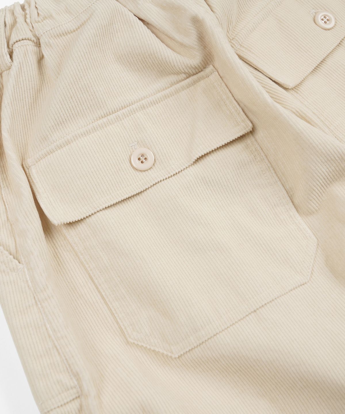 프리즘웍스(FRIZMWORKS) CORDUROY BALLOON PANTS _ IVORY