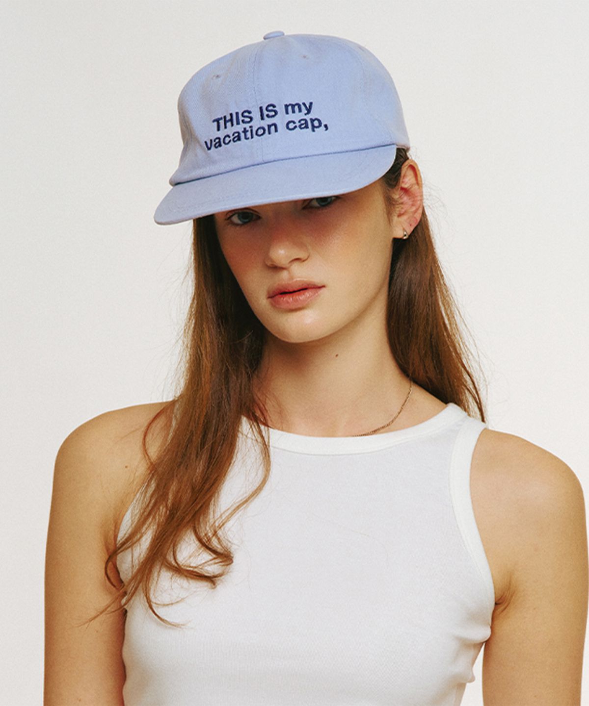 베케이션스팟(VACATIONSPOT) T.I.M Cap Sky Blue