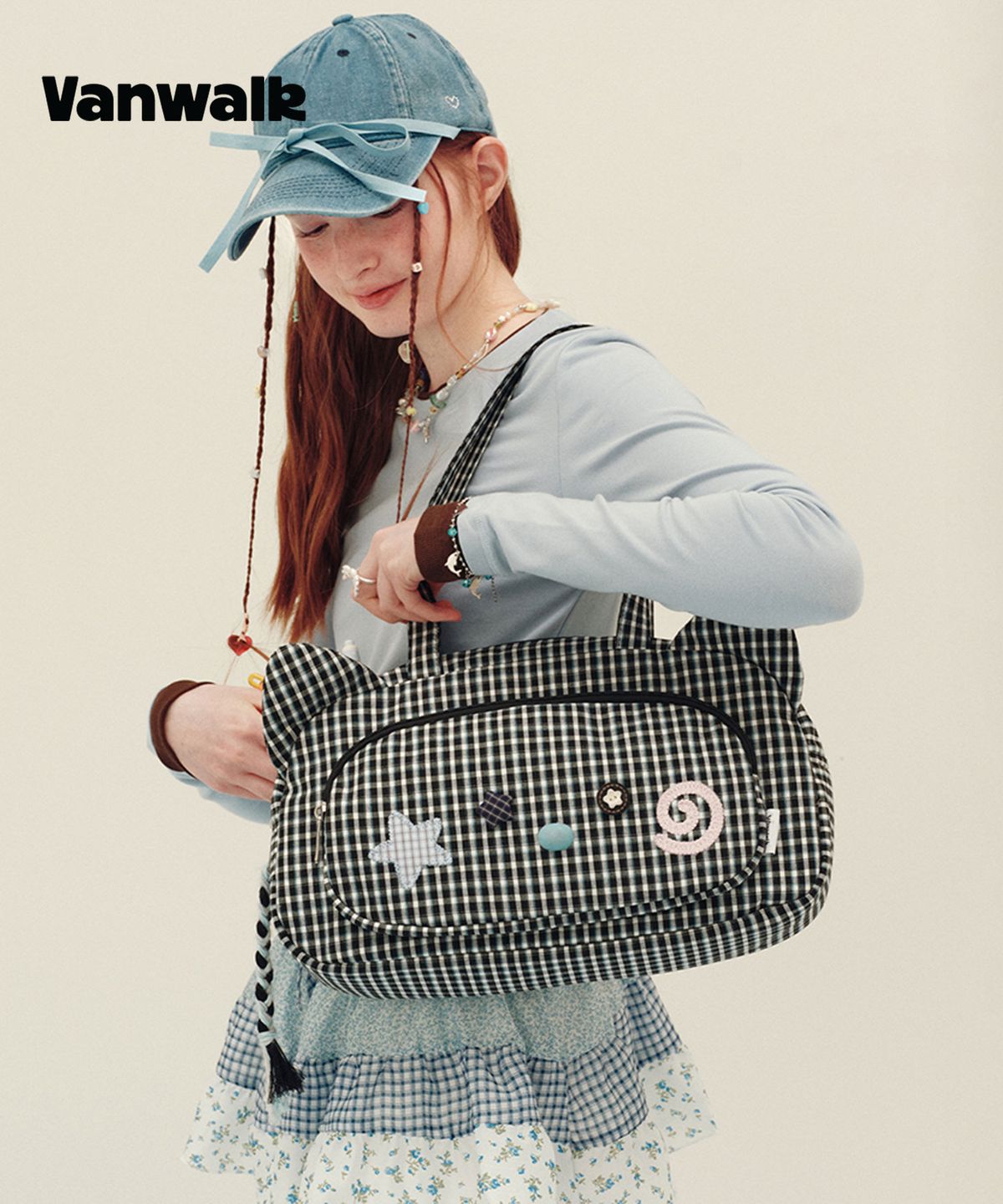 반워크(VANWALK) 해피 쥬 토트백 [캣]