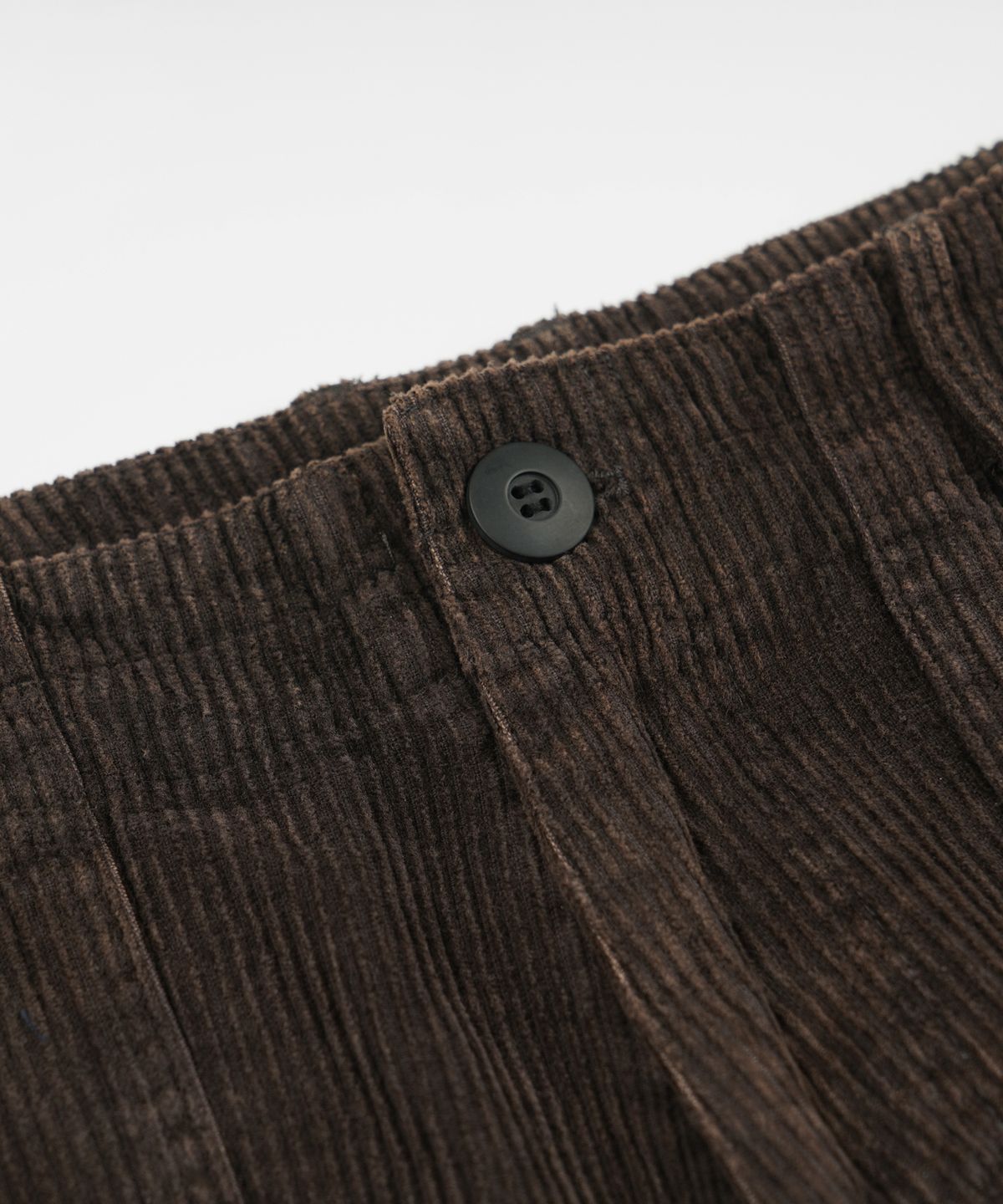 프리즘웍스(FRIZMWORKS) VINTAGE CORDUROY FATIGUE PANTS _ WASHED BROWN