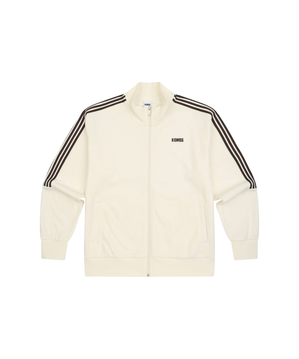 케이스위스(K-SWISS) 5 스트라이프 트랙 재킷_1KSTTFV901IV