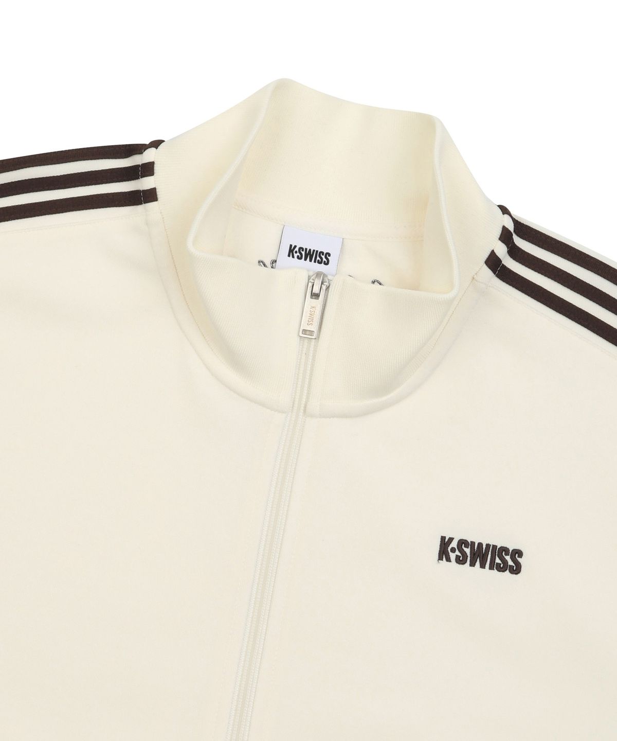 케이스위스(K-SWISS) 5 스트라이프 트랙 재킷_1KSTTFV901IV