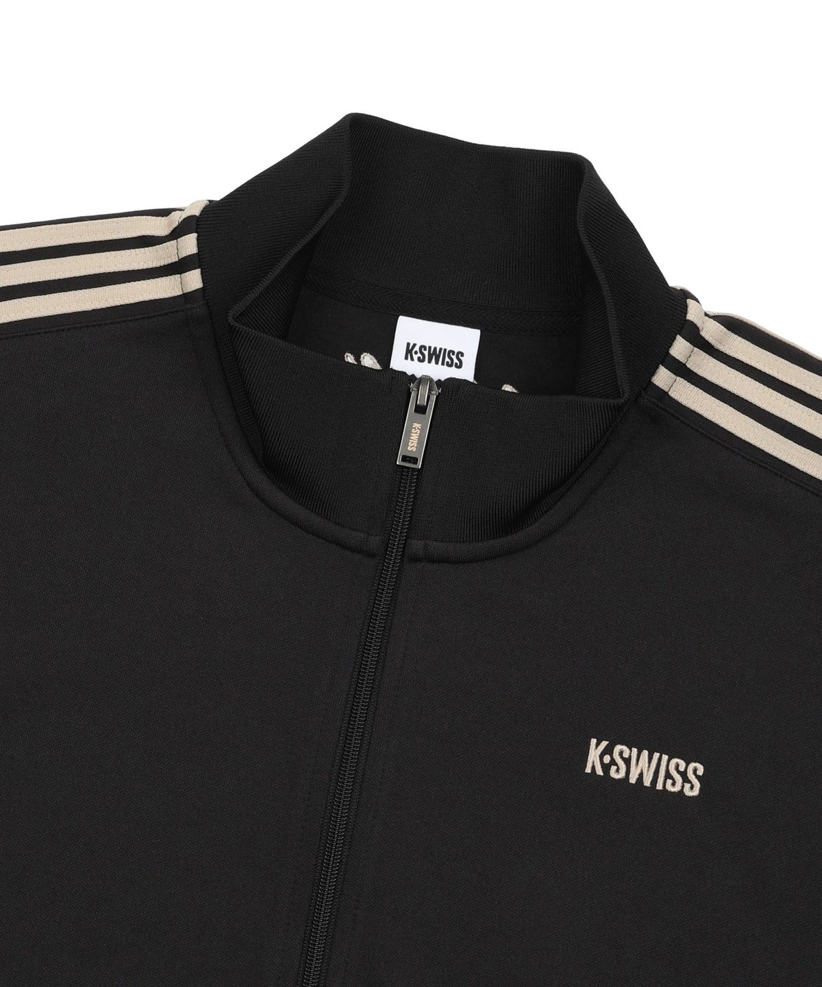 케이스위스(K-SWISS) 5 스트라이프 트랙 재킷_1KSTTFV901BK