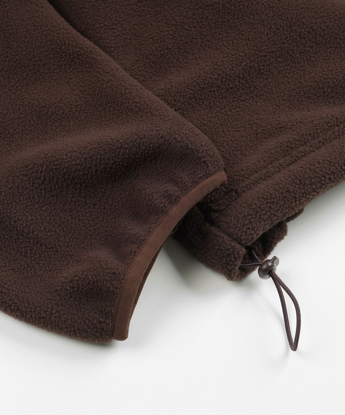 프리즘웍스(FRIZMWORKS) MOCK NECK FLEECE ANORAK PARKA _ BROWN