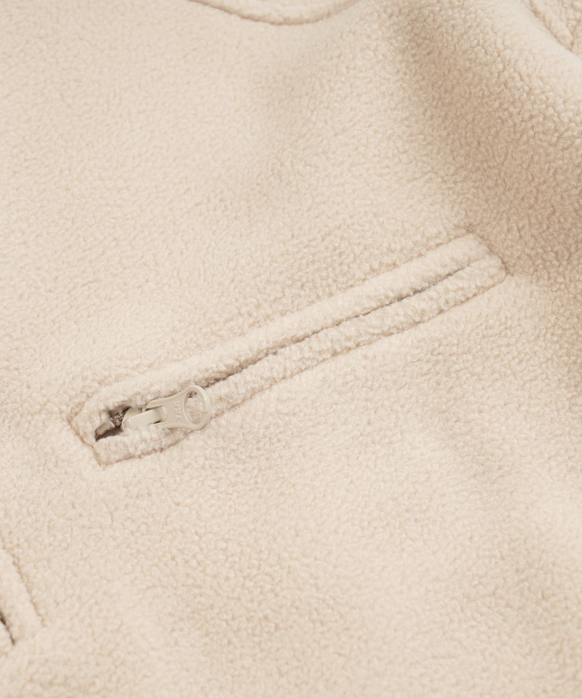 프리즘웍스(FRIZMWORKS) MOCK NECK FLEECE ANORAK PARKA _ BEIGE