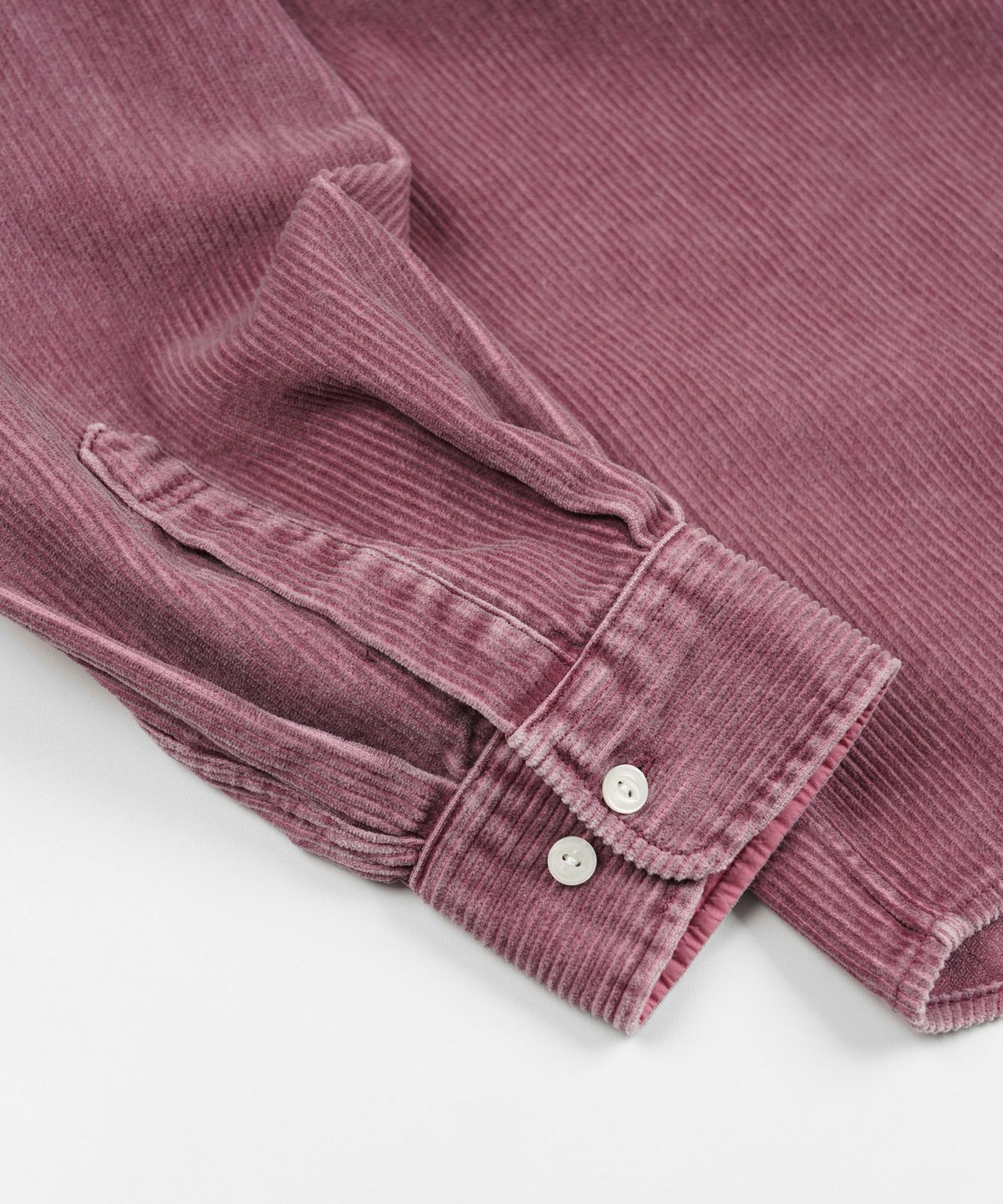 프리즘웍스(FRIZMWORKS) PIGMENT 8W CORDUROY SHIRT 002 _ PINK