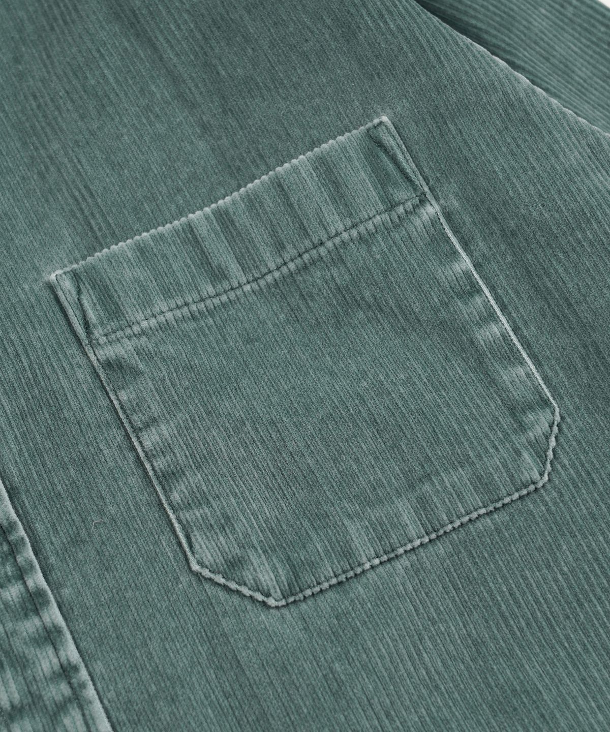 프리즘웍스(FRIZMWORKS) PIGMENT 8W CORDUROY SHIRT 002 _ MINT