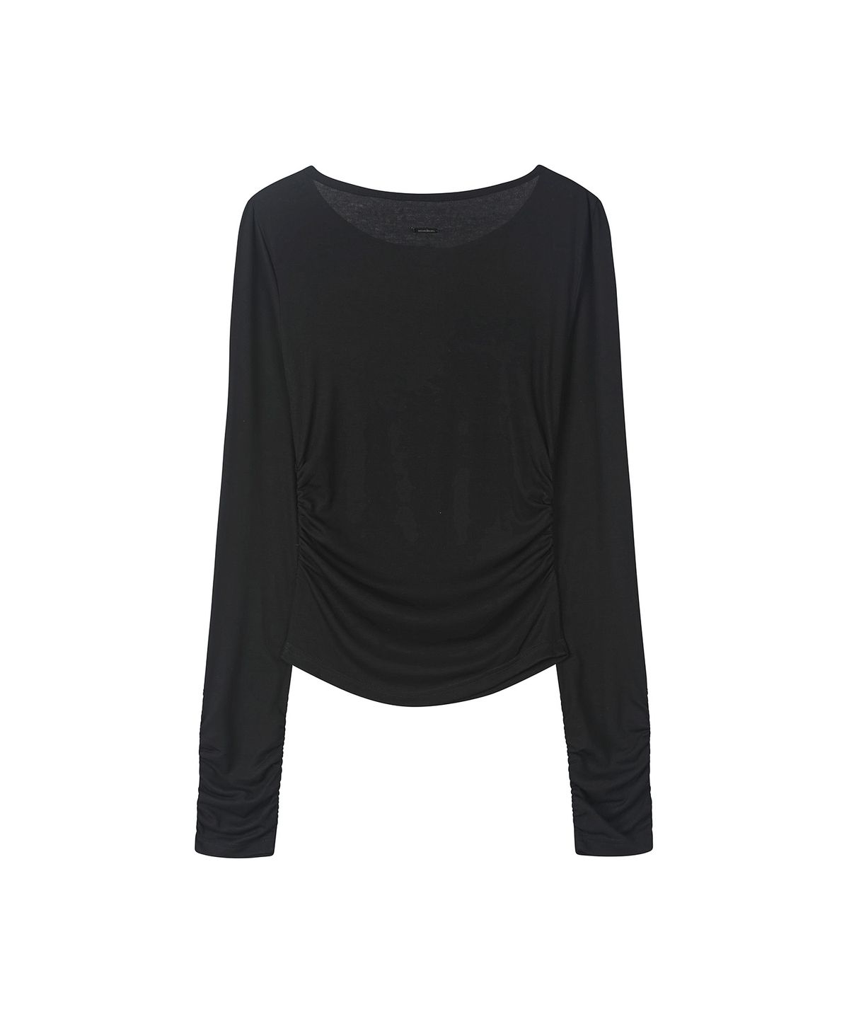 세컨모놀로그(SECONDMONO) Slim Fit Pocket Henley Top [BLACK]_SEWTS040BLACK