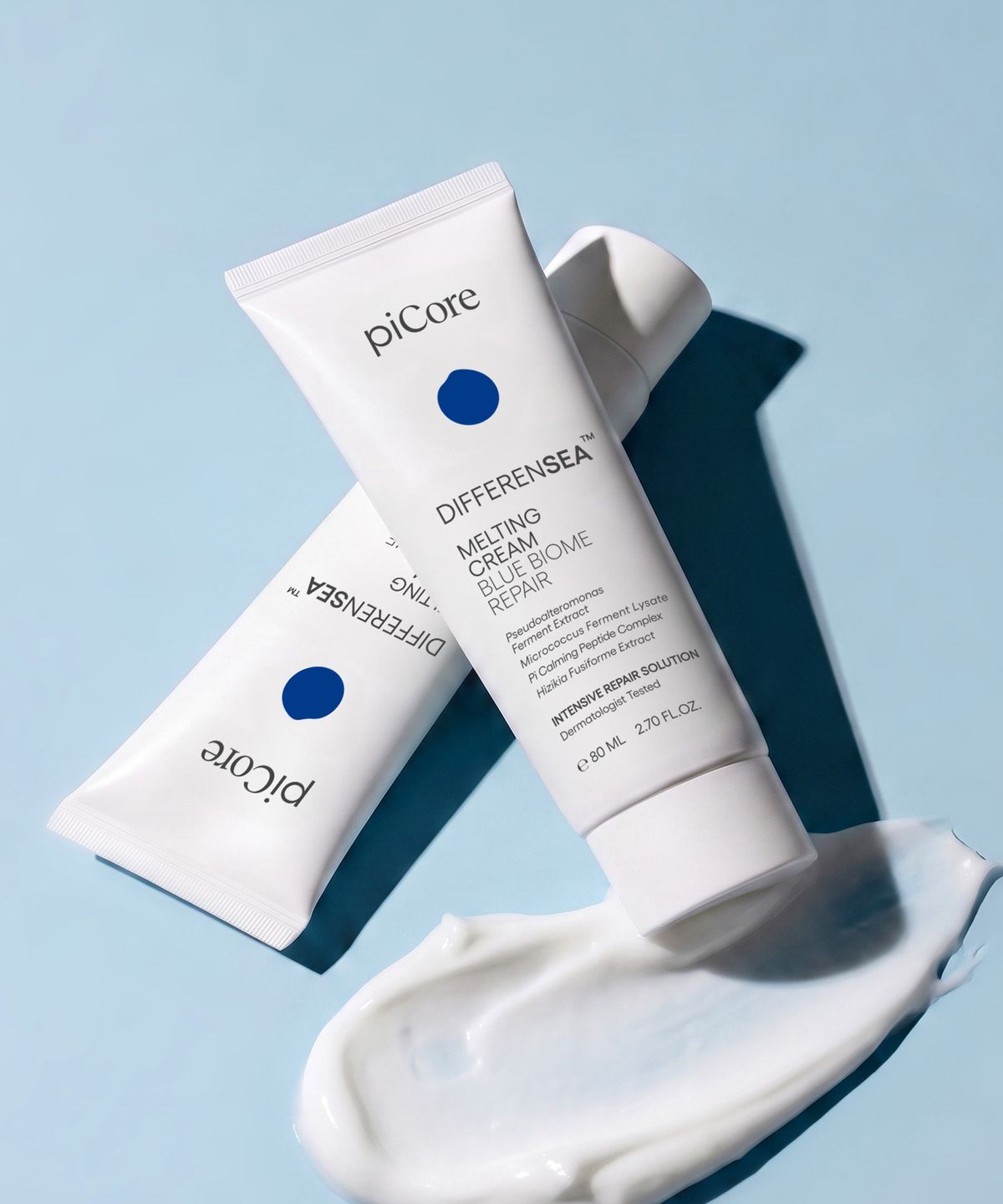 파이코어(PICORE) [3종 샤쉐 1매 증정] 파이코어 디퍼런씨 멜팅크림 블루바이옴 리페어 80ml