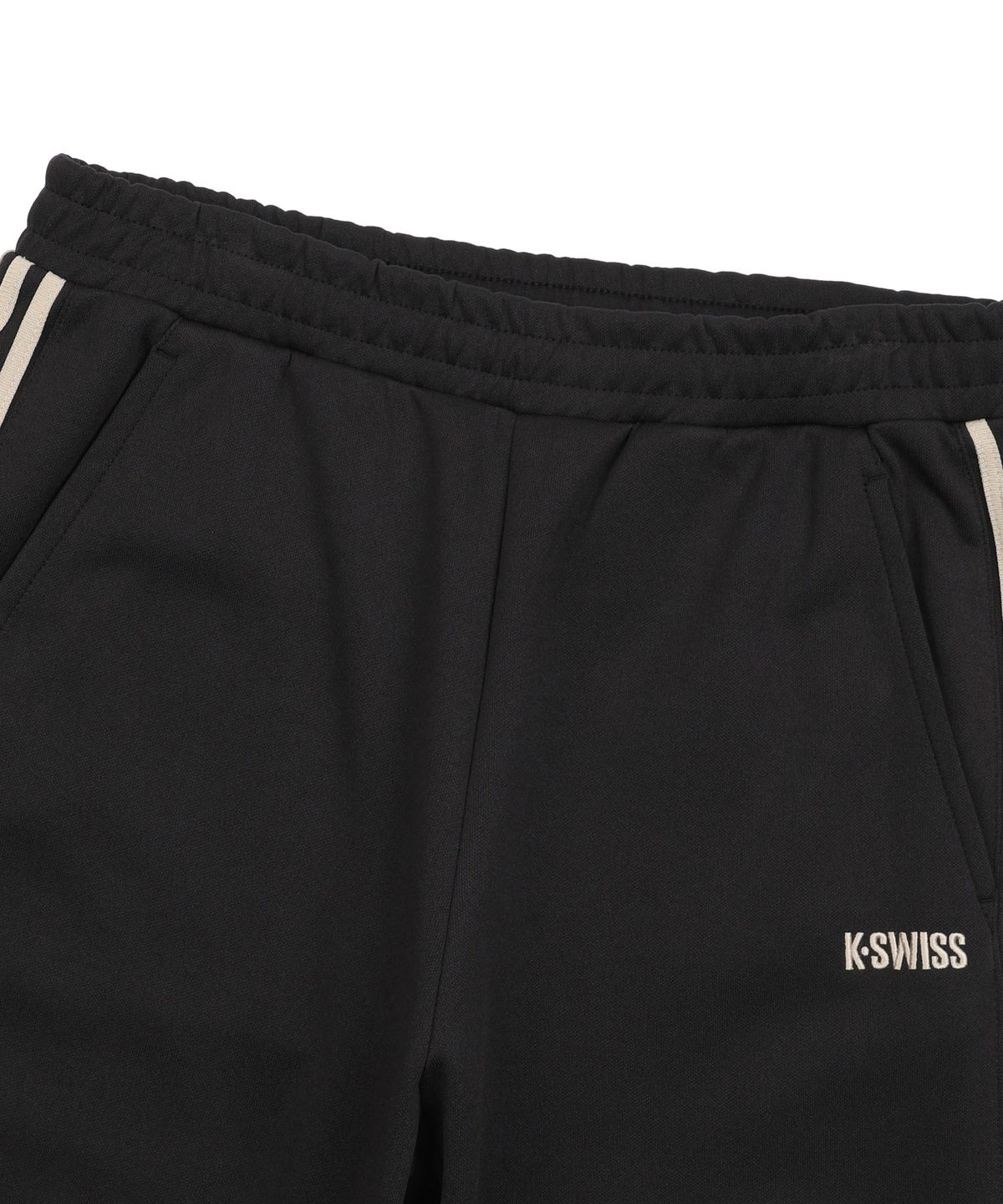 케이스위스(K-SWISS) 5 스트라이프 트랙 팬츠_1KSTPFV901BK