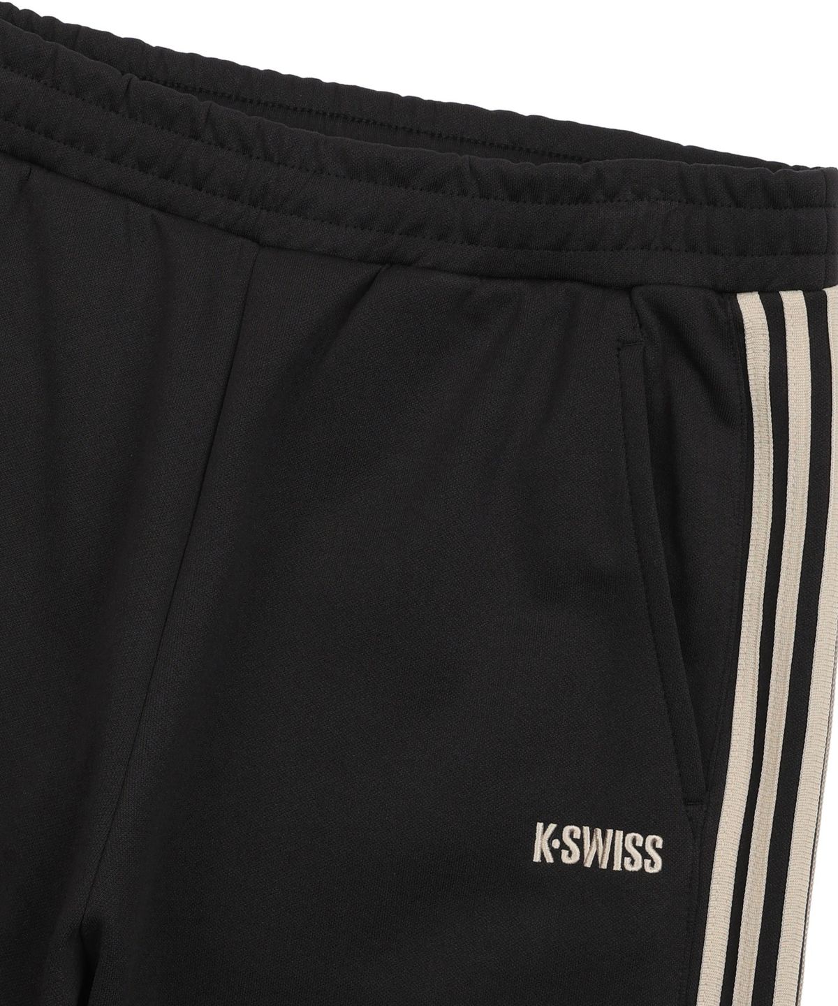 케이스위스(K-SWISS) 5 스트라이프 트랙 팬츠_1KSTPFV901BK