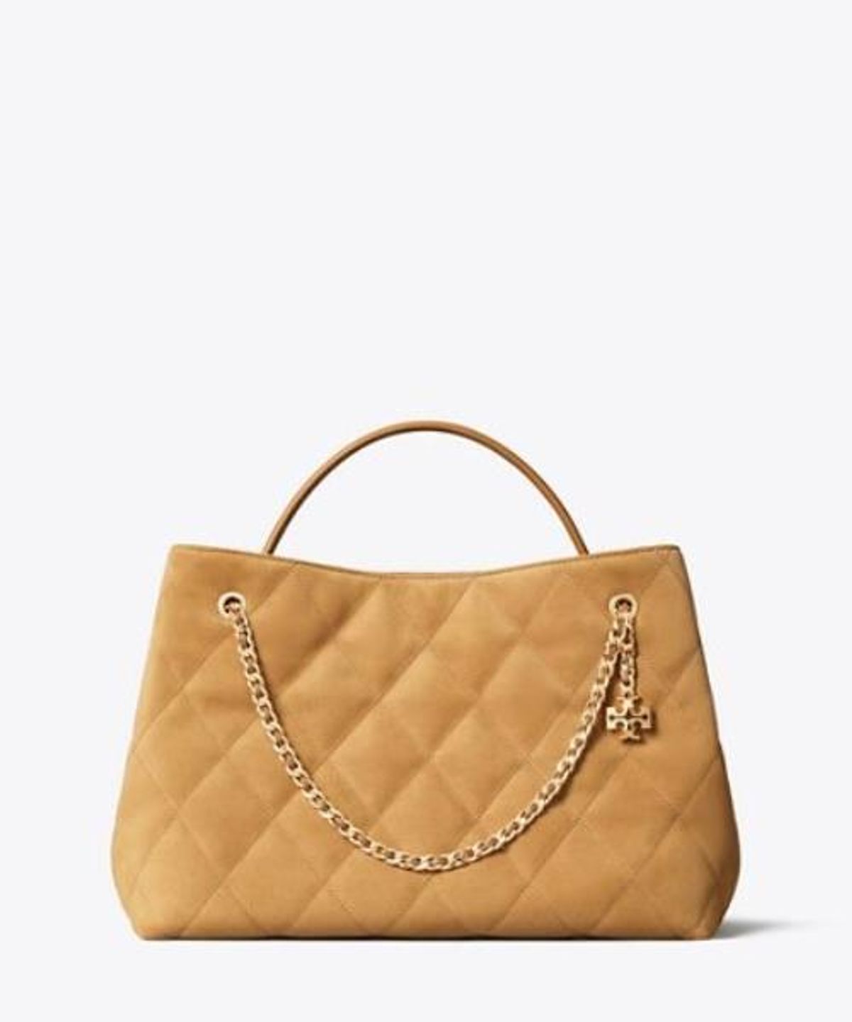 토리버치(TORYBURCH) 플레밍 스웨이드 캐리올 - 토피